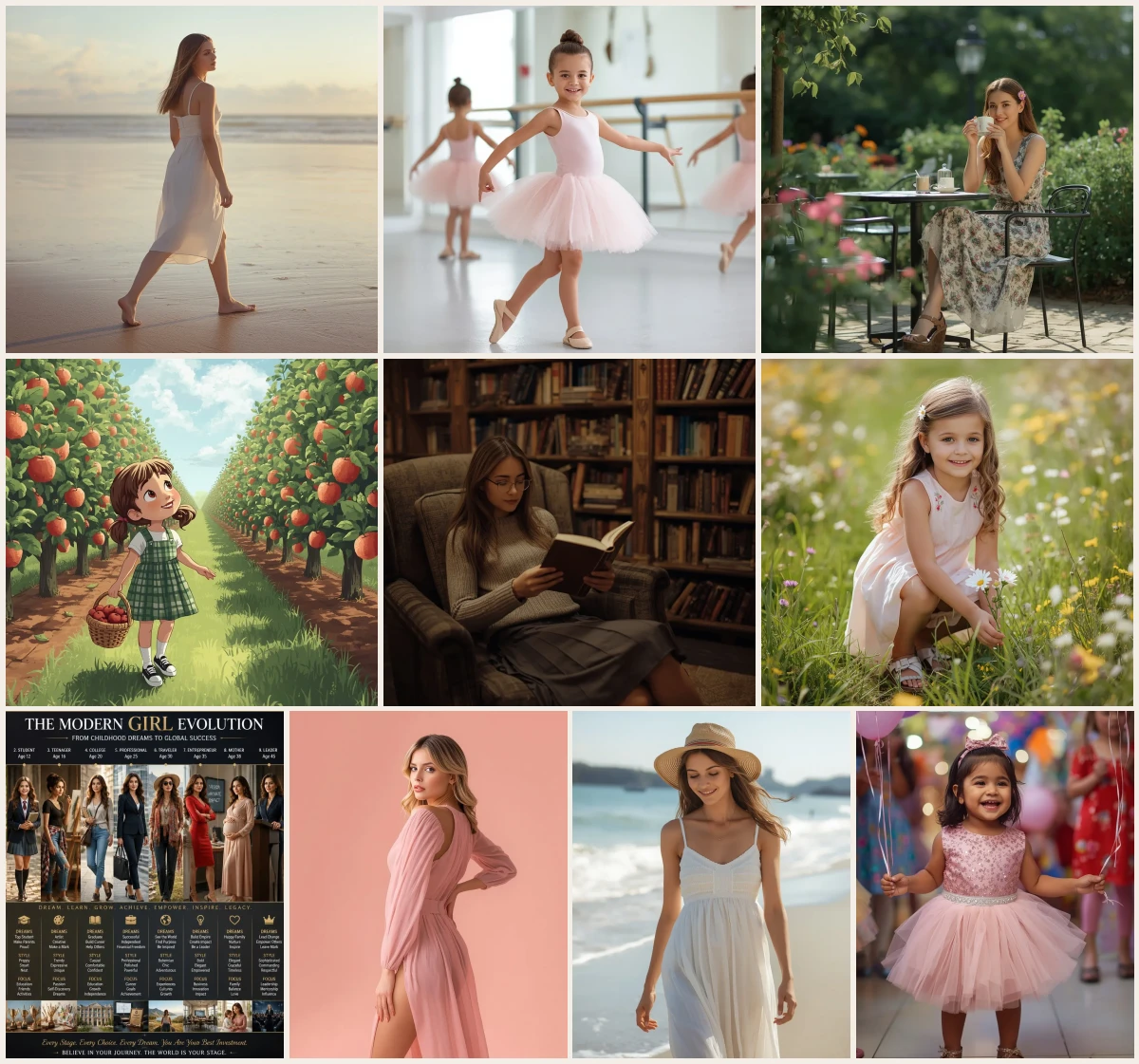 New 10 AI Prompts for Girls with Ethereal Fairy Tale Castle Settings