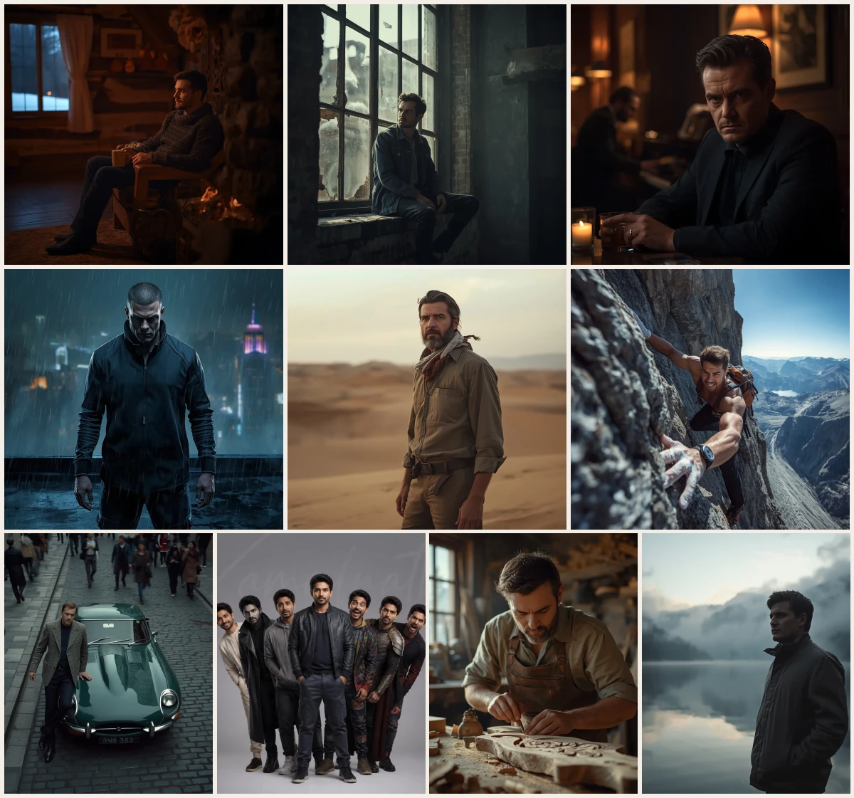 New 10 AI Prompts for Men's Athletic Wear and Sporty Fashion Photography