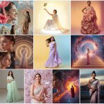 Best 10 Prompt for Saree Look for Girl in English for Clear Style | prompt for girls college online