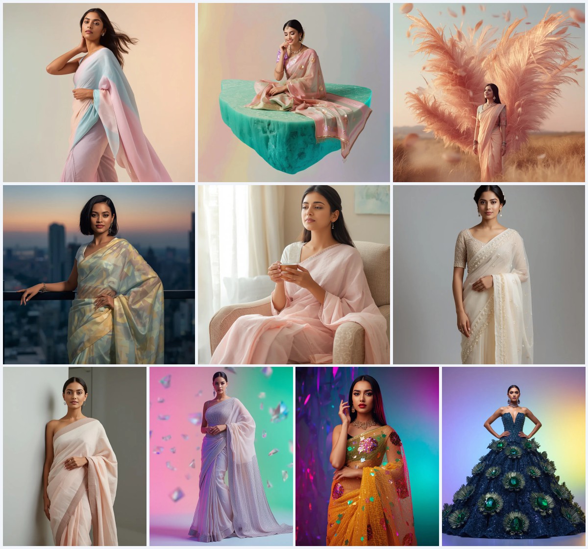 Best 10 Trending Purple Saree Prompt Today for Instant Style | prompt seen trending girl 2026